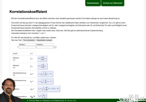 Korrelationskoeffizient