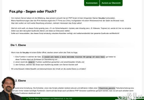 Fox.php - Segen oder Fluch?
