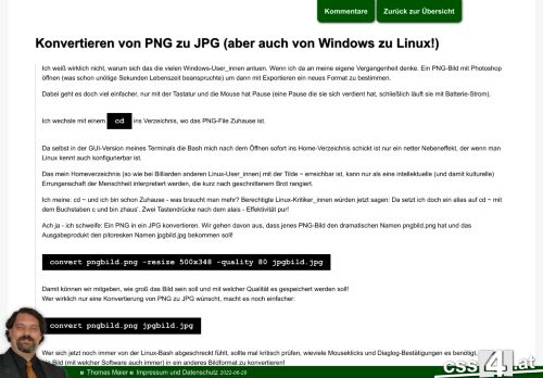 Ein PNG in JPG konvertieren