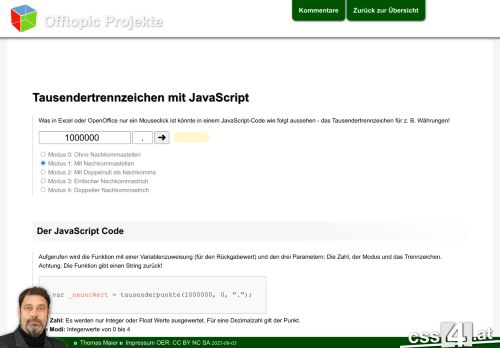 Tausendertrennzeichen